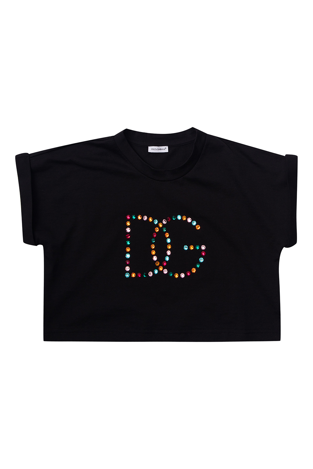 dolce gabbana printed swimsuit Logo T-shirt