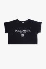 Dolce & Gabbana DG floral-logo cotton T-shirt