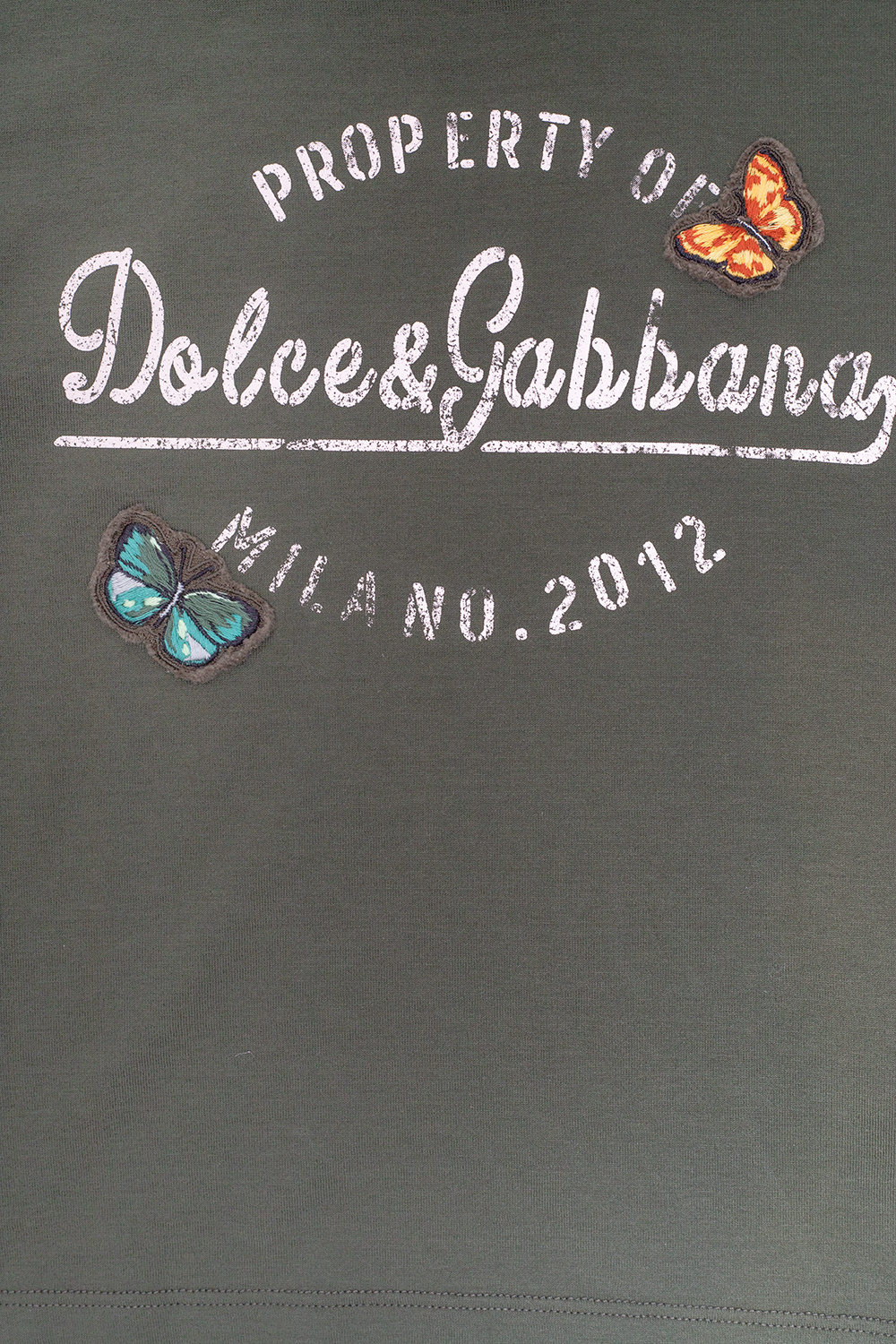 DOLCE & GABBANA BRANDED BOXERS TWO-PACK T-shirt with long sleeves