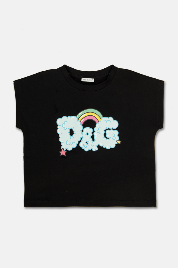 dolce chest-pocket & Gabbana Kids T-shirt with logo
