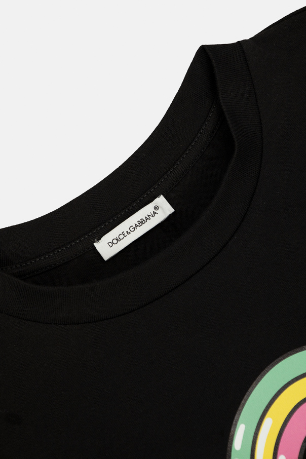 dolce chest-pocket & Gabbana Kids T-shirt with logo