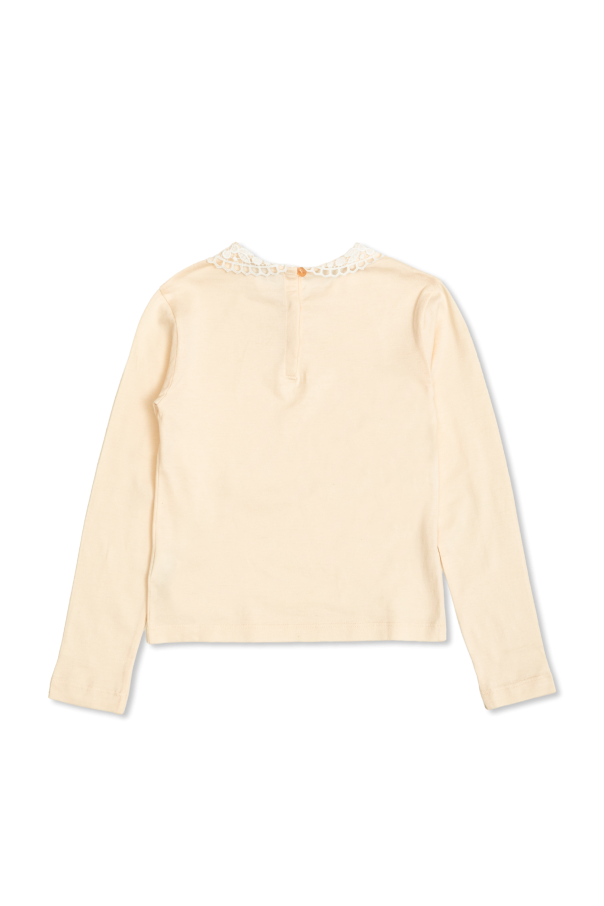 Dolce & Gabbana Kids Top with lace collar