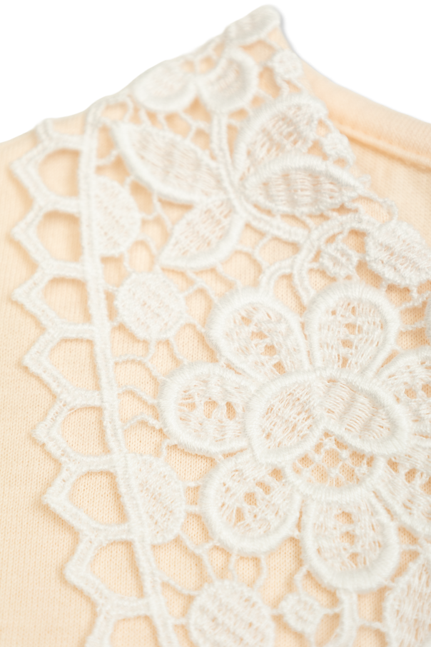 Dolce & Gabbana Kids Top with lace collar