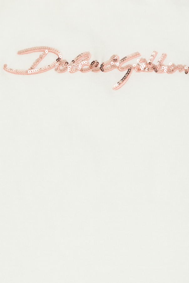 Dolce & Gabbana Kids Camiseta con logo