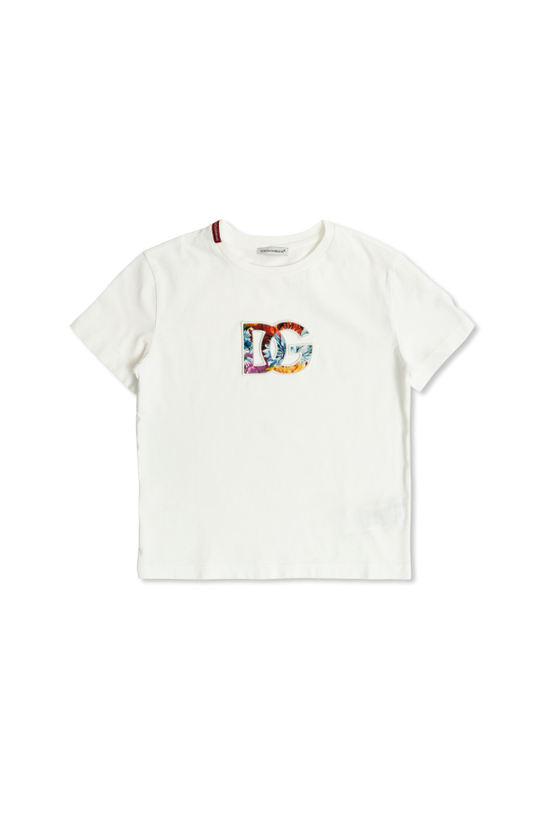 T-shirt with logo, zdjęcie 1 T-shirt with logo od Dolce & Gabbana Kids