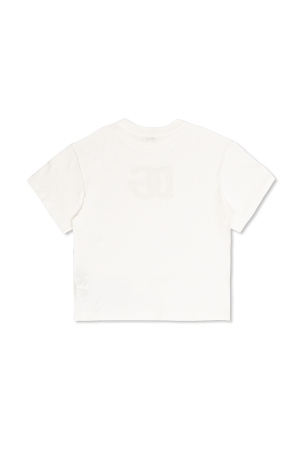 Dolce & Gabbana Kids T-shirt with sequined logo
