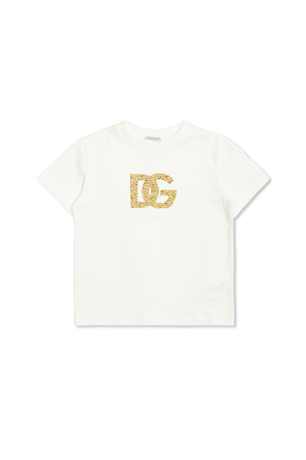T-shirt with logo, zdjęcie 1 T-shirt with logo od Dolce & Gabbana Kids