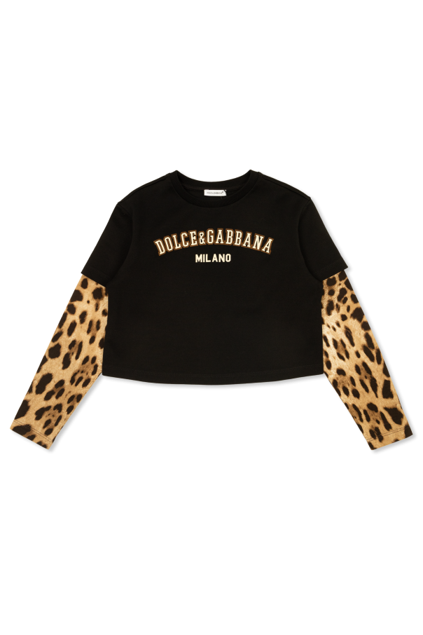 Long sleeve T-shirt od Dolce & Gabbana Kids