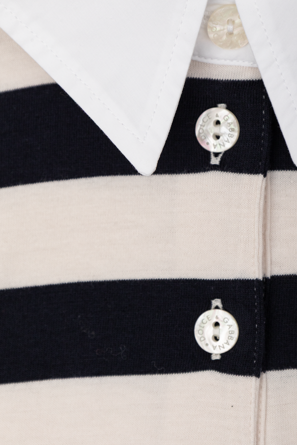 Dolce & Gabbana Kids Striped polo shirt
