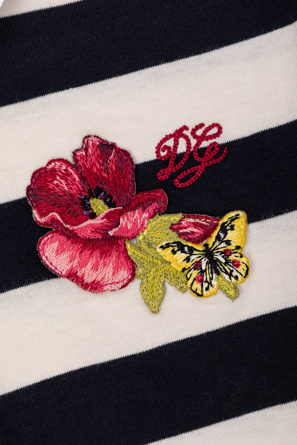 Dolce & Gabbana Kids Striped polo shirt