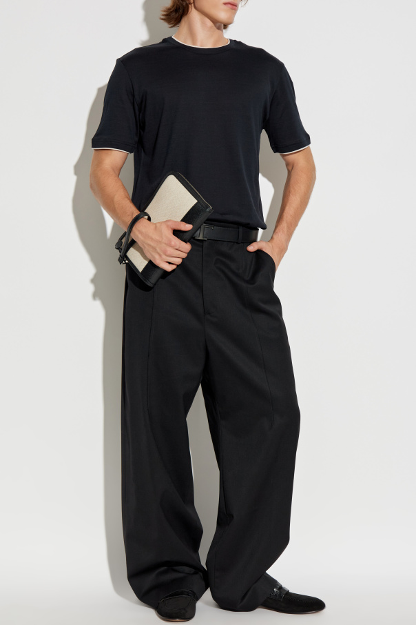 Eleventy T-shirt with a round neckline