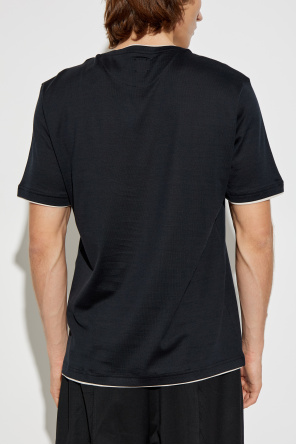 Eleventy T-shirt with a round neckline
