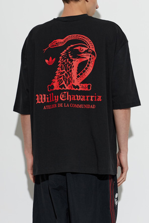 ADIDAS Originals Black oversized t-shirt