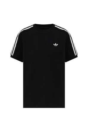 T-shirt with embroidered logo