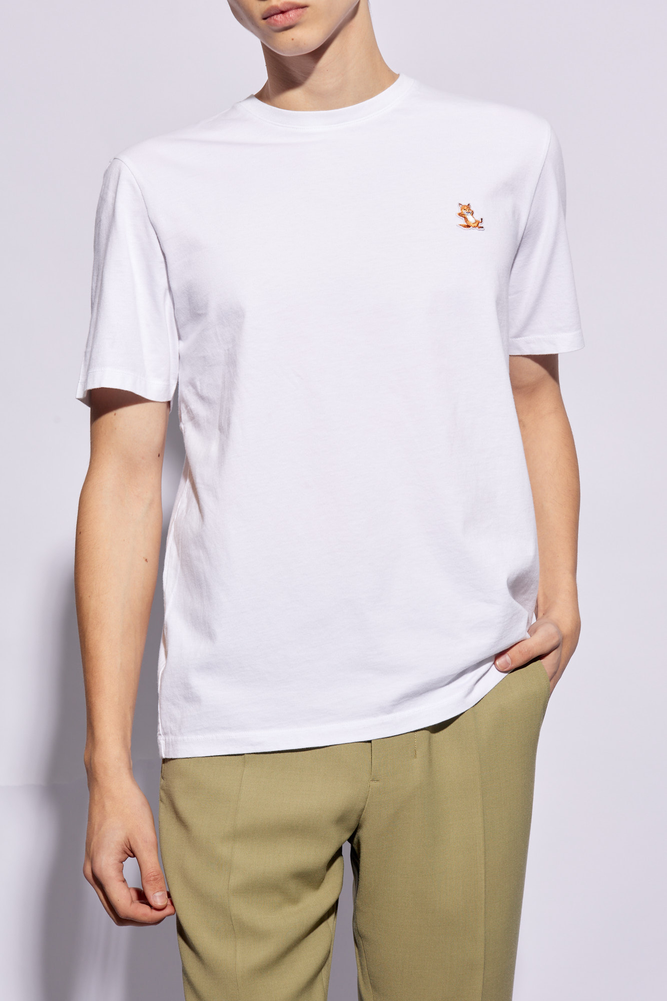 Maison Kitsuné T-shirt with logo