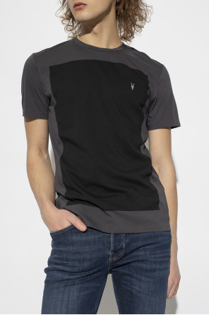 AllSaints T-shirt z logo ‘Lobke’
