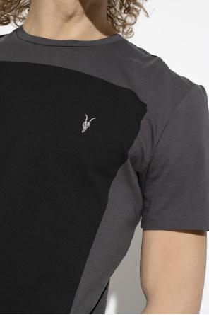 AllSaints T-shirt z logo ‘Lobke’