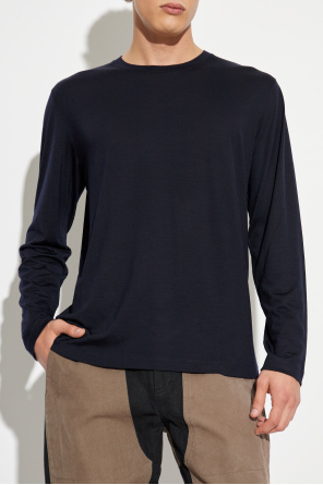 Sease Woll-T-Shirt mit langen Ärmeln