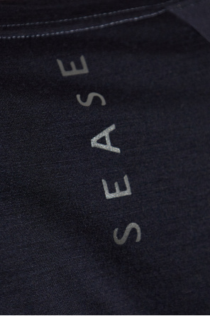 Sease Woll-T-Shirt mit langen Ärmeln