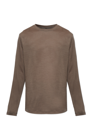 Camiseta de lana de manga larga