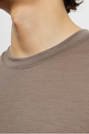 Sease T-shirt de lã de mangas compridas