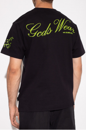 GCDS GCDS Woman Knitted Regular Fit Crew Neck Short Sleeve T-Shirt™