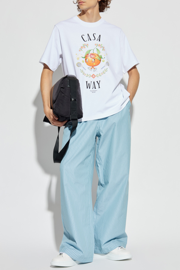 Casablanca Camiseta tipo oversize