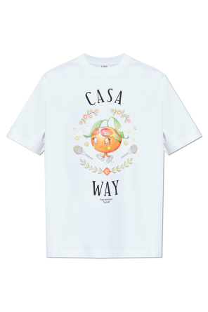 T-shirt typu `oversize` od Casablanca