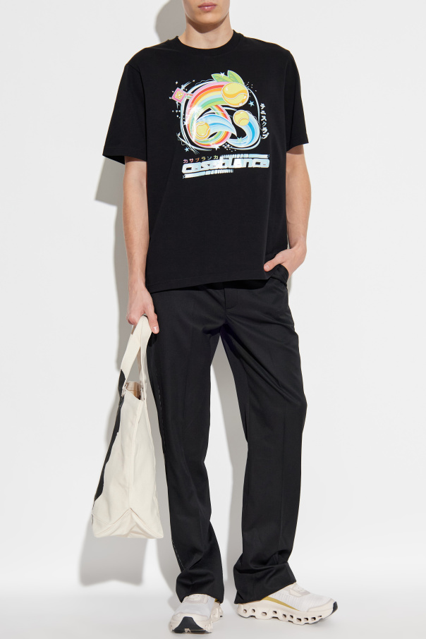 Casablanca T-shirt with print