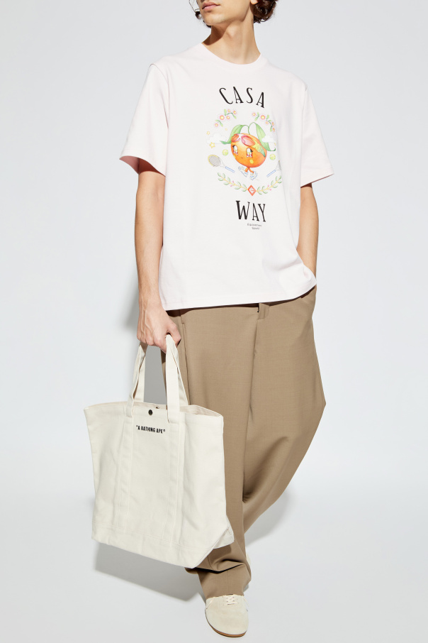 Casablanca T-shirt with print