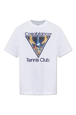 T-shirt with colorful print