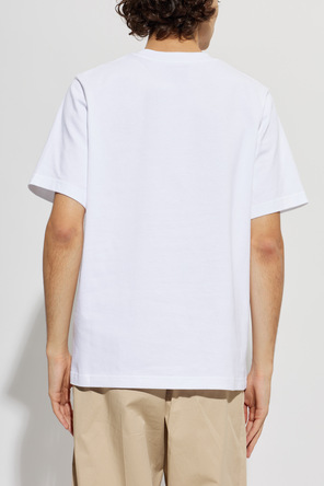 Casablanca T-shirt z kolorowym nadrukiem