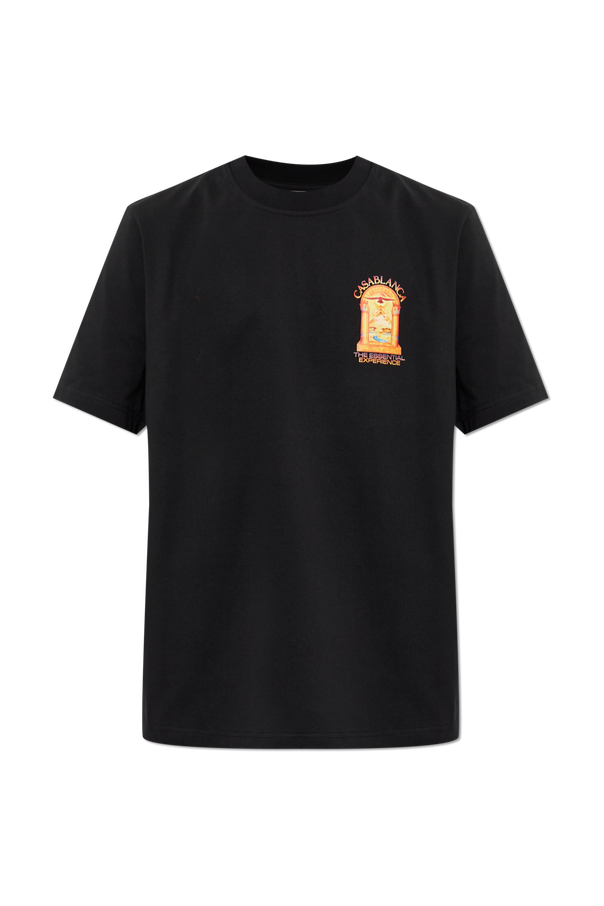 T-shirt with colorful print od Casablanca