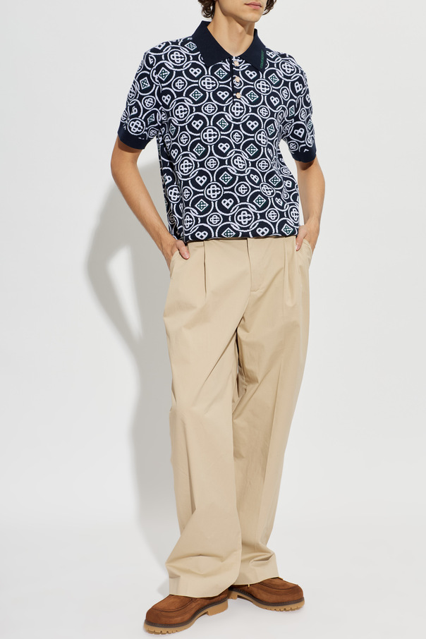 Casablanca Polo z monogramem