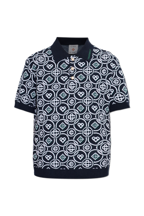 Polo with monogram