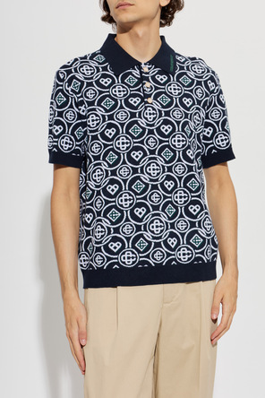 Casablanca Polo z monogramem