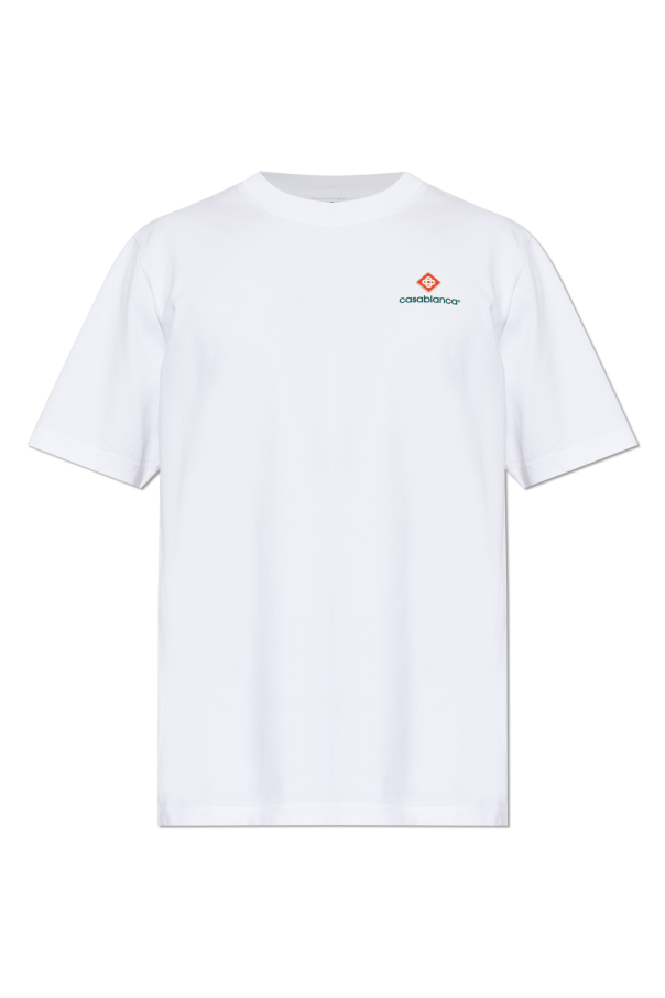 T-shirt with printed logo od Casablanca