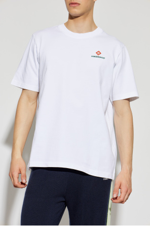 Casablanca T-shirt z nadrukowanym logo
