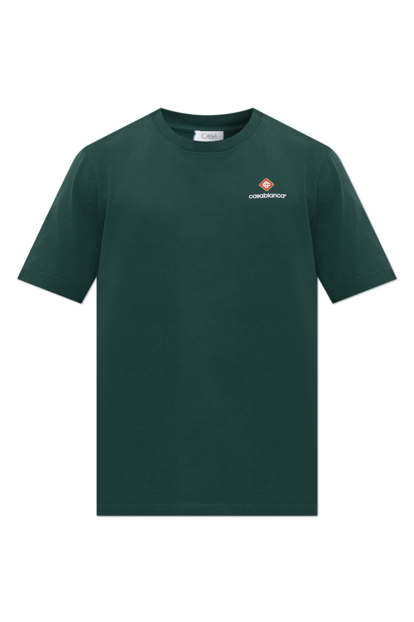 T-shirt with printed logo od Casablanca