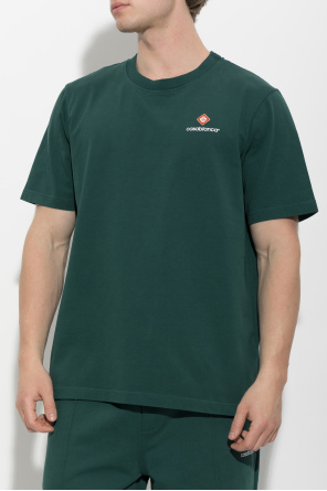 Casablanca T-shirt z nadrukowanym logo