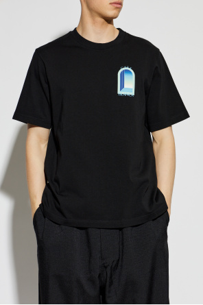 Casablanca T-shirt with colorful print