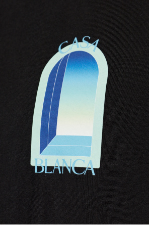 Casablanca T-shirt with colorful print