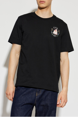 Casablanca T-shirt with colorful print