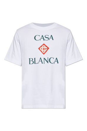 T-shirt with printed logo