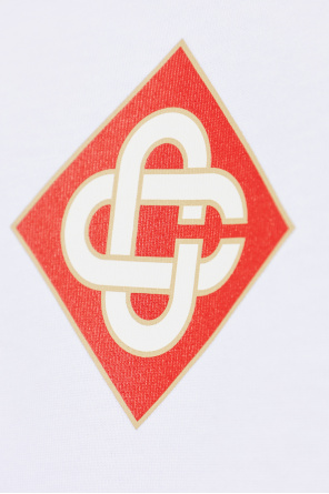 Casablanca T-shirt with printed logo