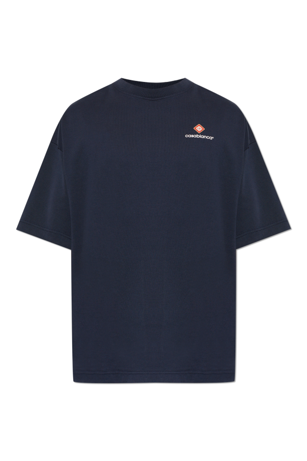 T-shirt with printed logo od Casablanca