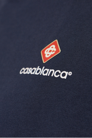 Casablanca T-shirt with printed logo