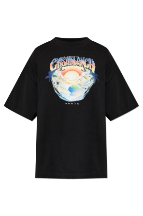 T-shirt with colorful print