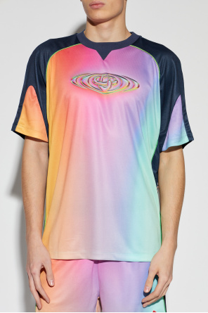 Casablanca T-Shirt mit Logo