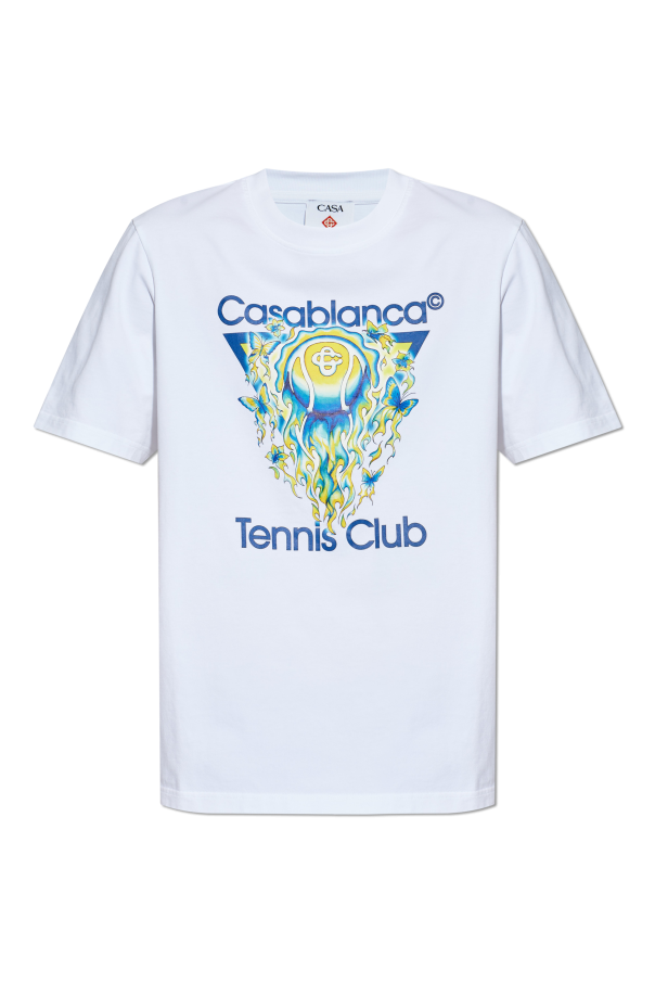 T-shirt with logo od Casablanca